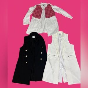 Bundle of business casual longline closet staples !